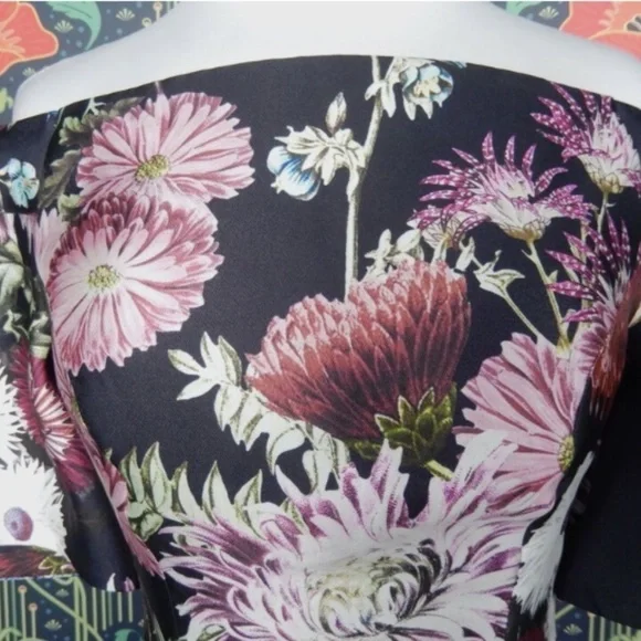 Keepsake The Label Stand Still Floral Off The Shoulder Dress